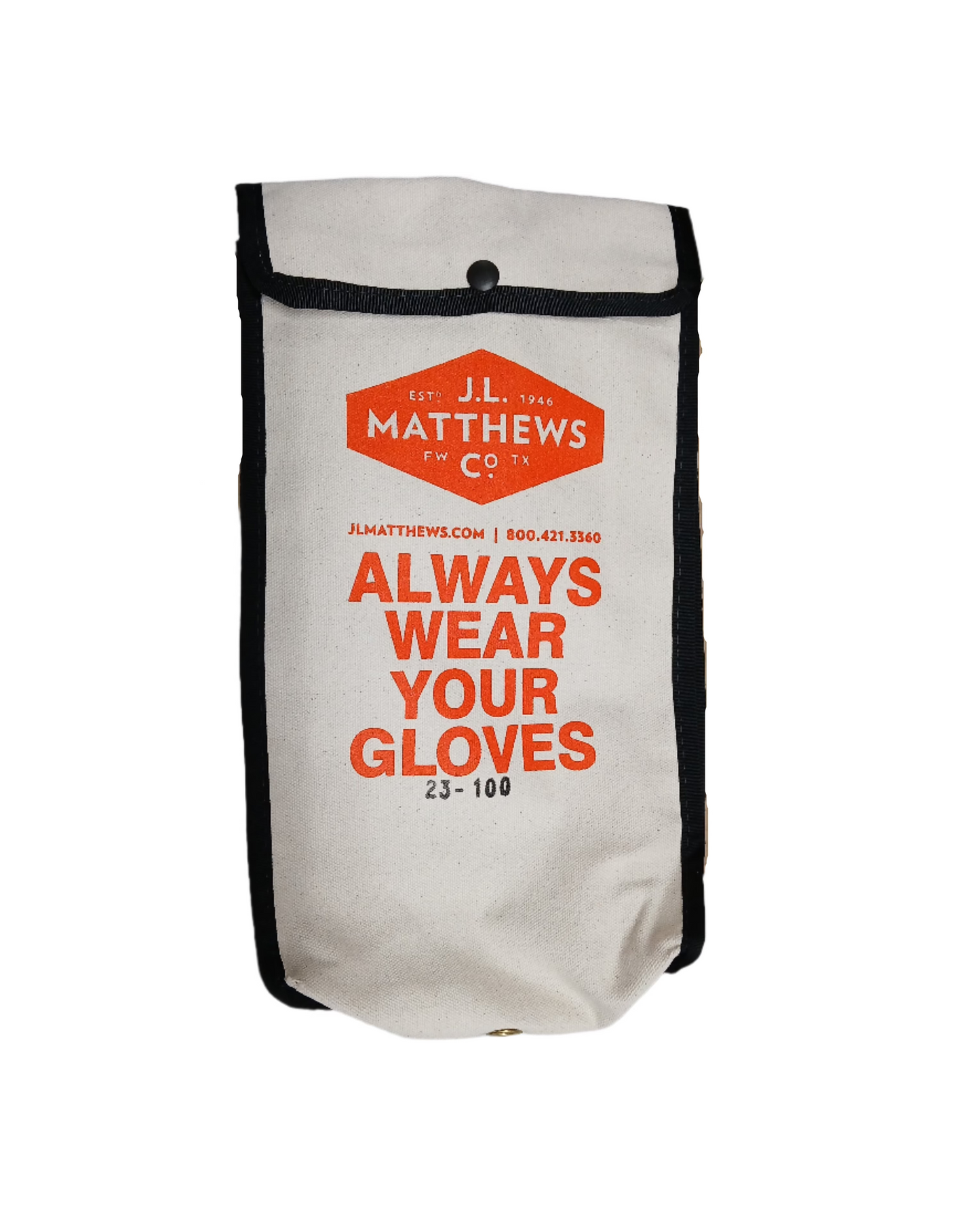 J.L. Matthews Canvas Glove Bag 13" - 23-100