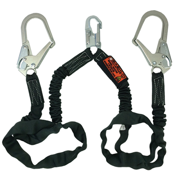 Bashlin Arc Flash 6' FR Twin Leg Lanyard - 2828-6HL