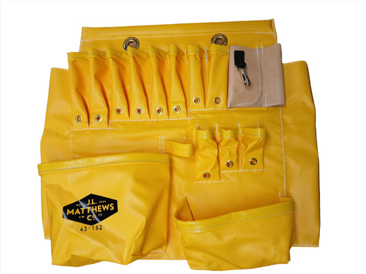 J.L. Matthews Tool Apron W/ Magnet Strip - 43-162