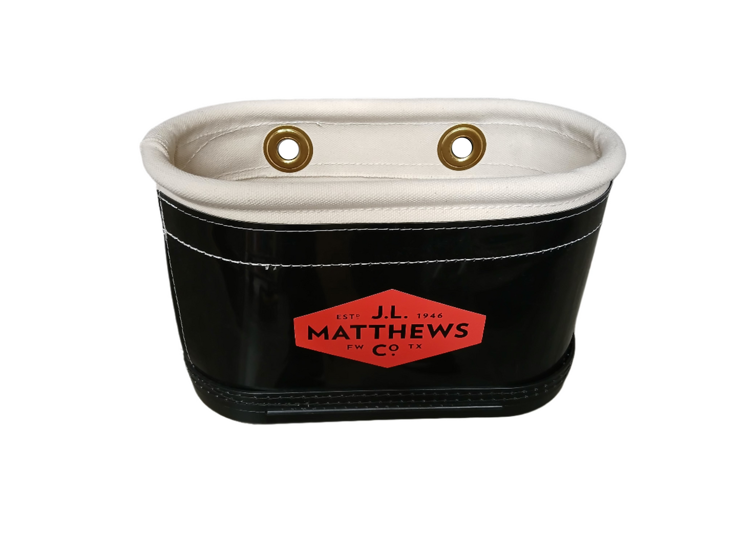 J.L. Matthews Tool Bucket Hard Body Aerial Oval Bucket - 45-110