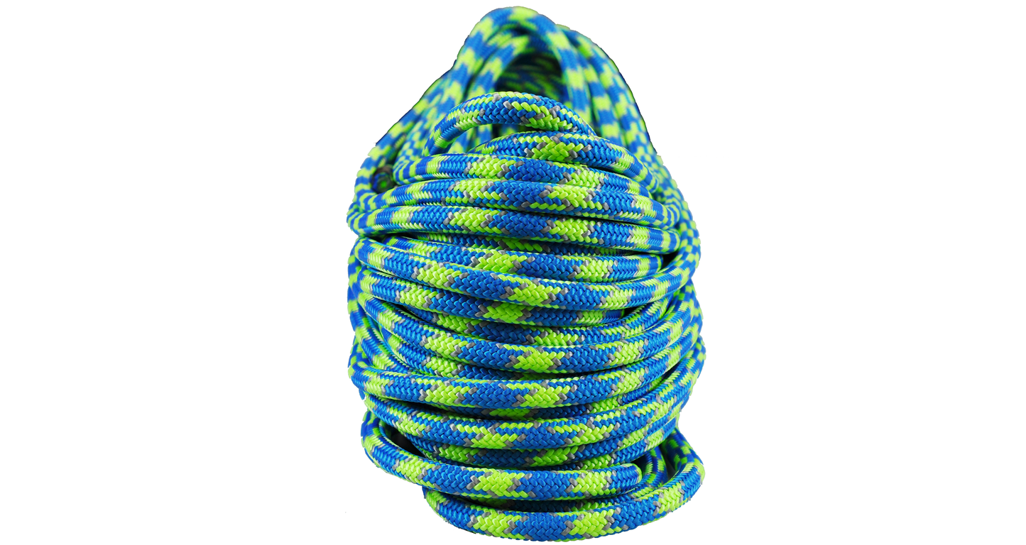 All Gear Blue Craze Rope Polyester Arborist Rope AG24SP118-150BGGE1