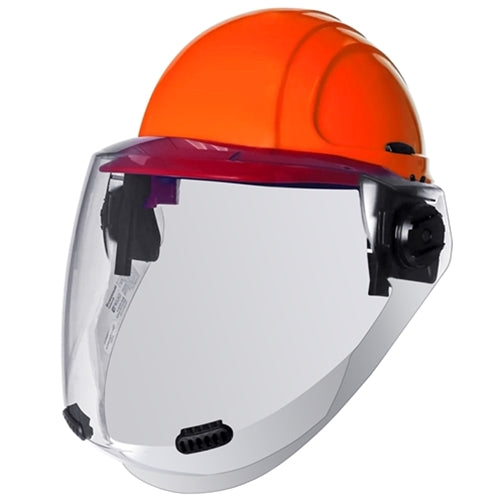 Salisbury Faceshield with Full Brim Hard Hat ARC Flash 12 Cal Face Covers