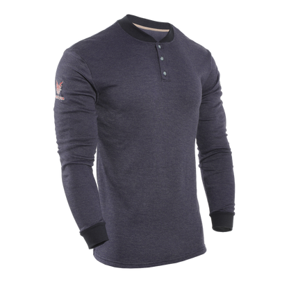 DRIFIRE TECGEN FR Long Sleeve Henley - C541NGEBSLS_