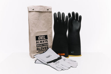 OEL Class 4 Rubber Glove Kit 18" - IRG-4-18-BY-_K