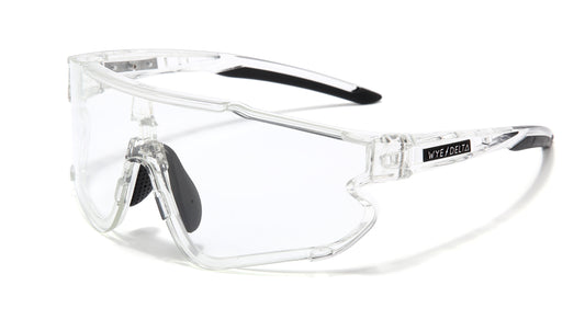 Wye Delta Z87+ HiViz Clear Goggles Safety Sunglasses