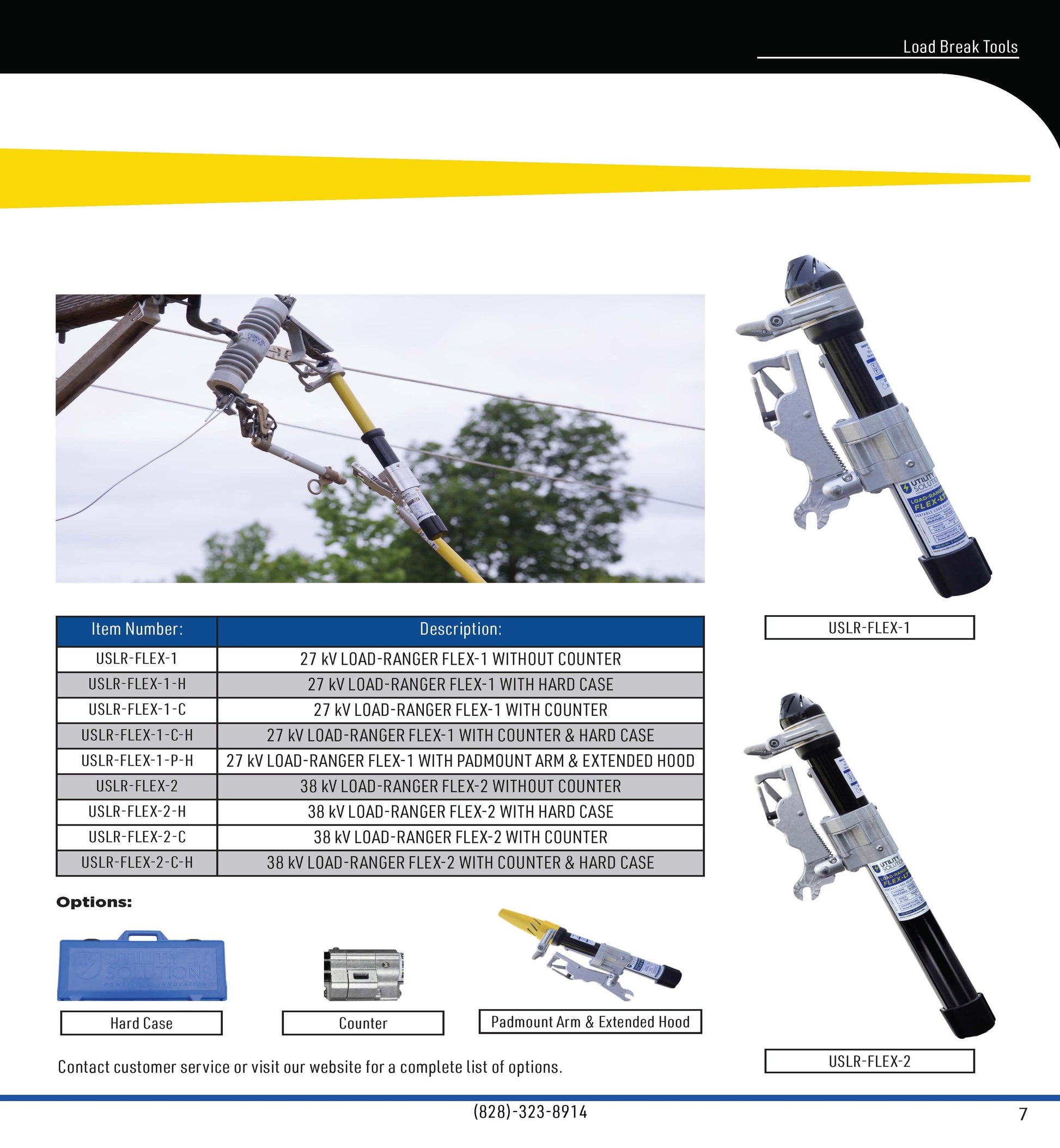 Utility Solutions Load-Ranger Flex-LT Load Break Tool - USLR