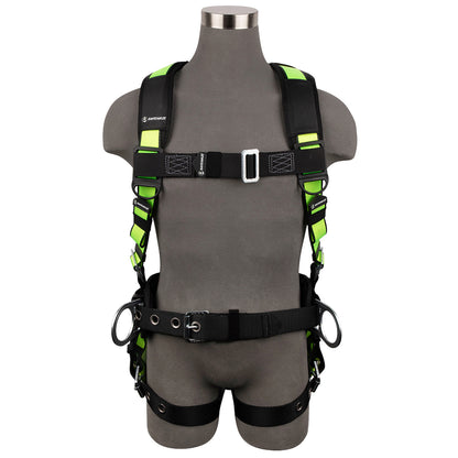 Safewaze Pro Construction Harness with Back Pad - FS170