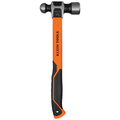 Klein Ball-Peen Hammer 15-Inch Crowned face Hammer - Orange