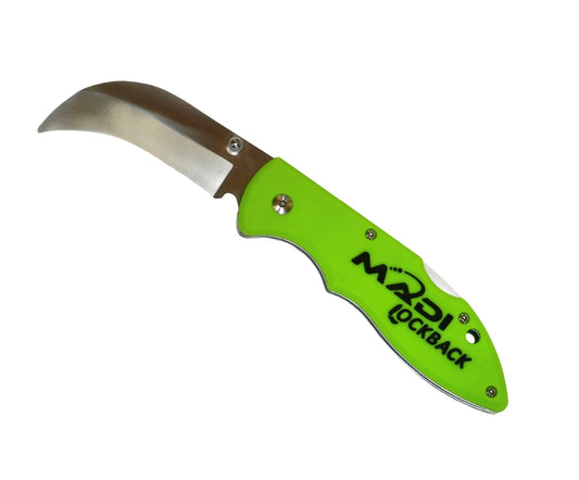 MADI Pocket knife Lockback Blunted Tip Lineman Knife- LB-3B