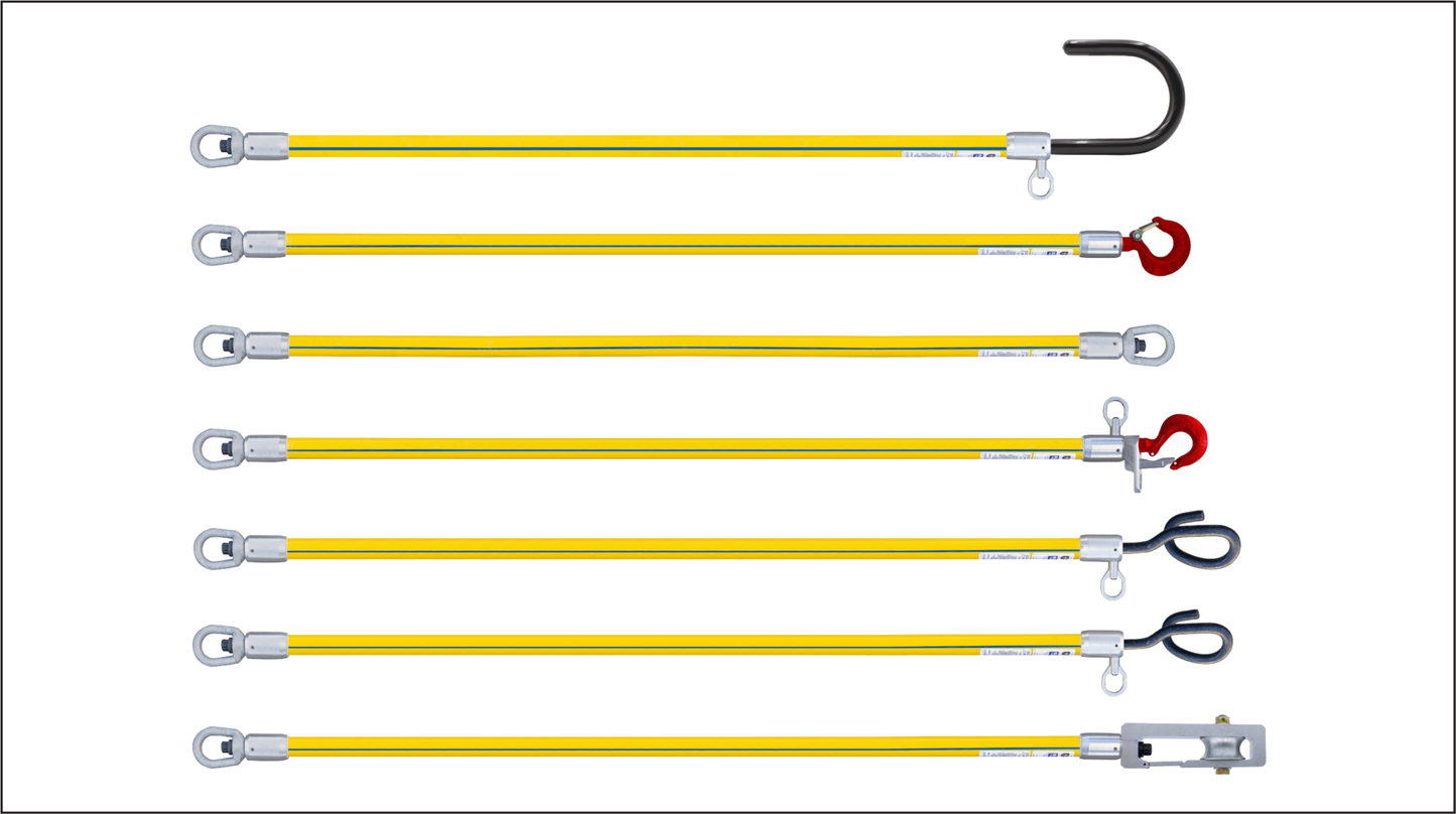 Utility Solutions 12" BLUE STRIPE® Link Sticks - USLS-012