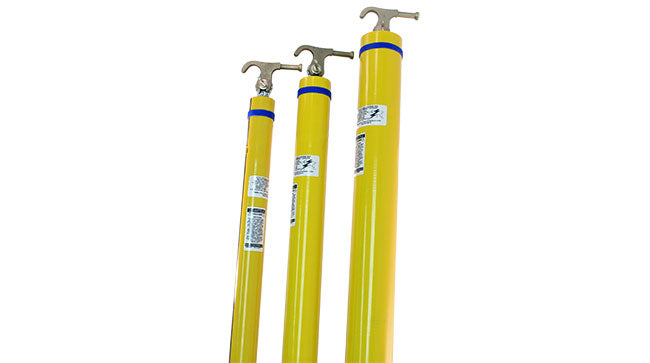 Utility Solutions BLUE STRIPE 35'  Telescopic Hotstick - USTS-035