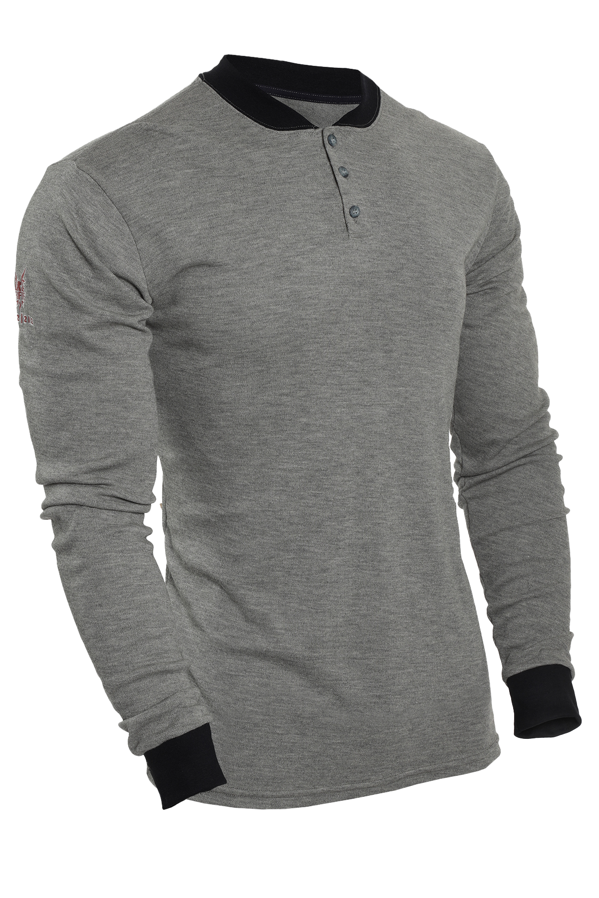 DRIFIRE TECGEN FR Long Sleeve Henley - C541NGEBSLS_