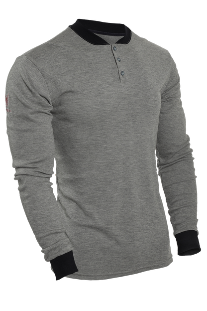 DRIFIRE TECGEN FR Long Sleeve Henley - C541NGEBSLS_