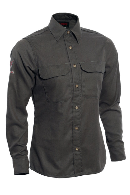 DRIFIRE DH Air FR Vented Work Shirt - Khaki and Blue