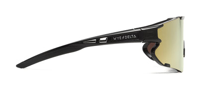 Wye Delta LLC Z87+ HiViz Gold Polarized Thermoplastic Safety Sunglasses