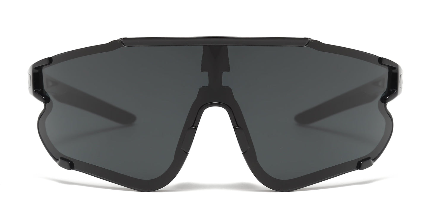 Wye Delta Z87+ HiViz All Black Polarized Sunglasses 