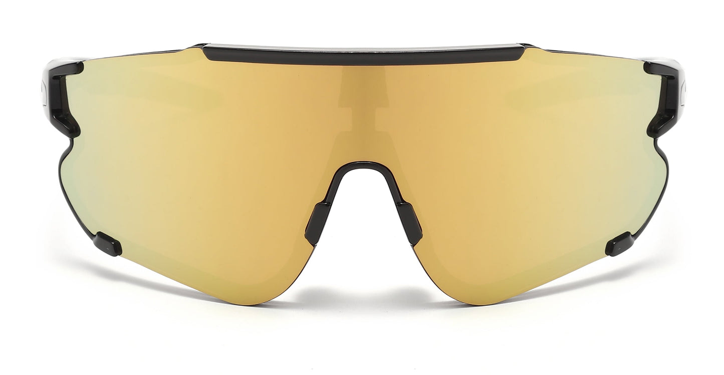 Wye Delta LLC HiViz Gold Polarized Safety Sunglasses