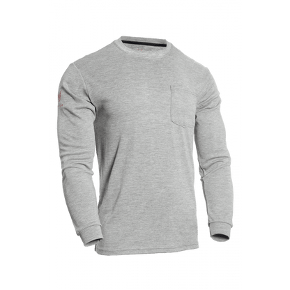 NSA DRIFIRE Power Dry T-Shirt FR Long Sleeve Mens Tee - TEE - PD - N/G - J.L. Matthews Co., Inc.