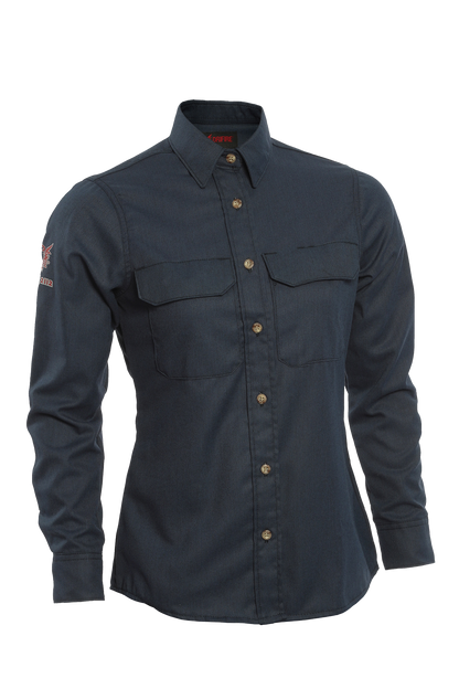 DRIFIRE DH Air FR Vented Work Shirt - Khaki and Blue