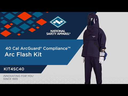 NSA ArcGuard 40 cal Arc Flash Kit without Gloves - KIT4SC40NG