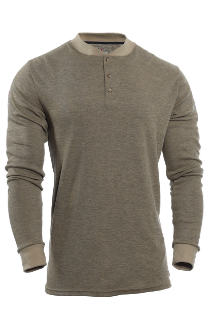 DRIFIRE TECGEN FR Long Sleeve Henley - C541NGEBSLS_