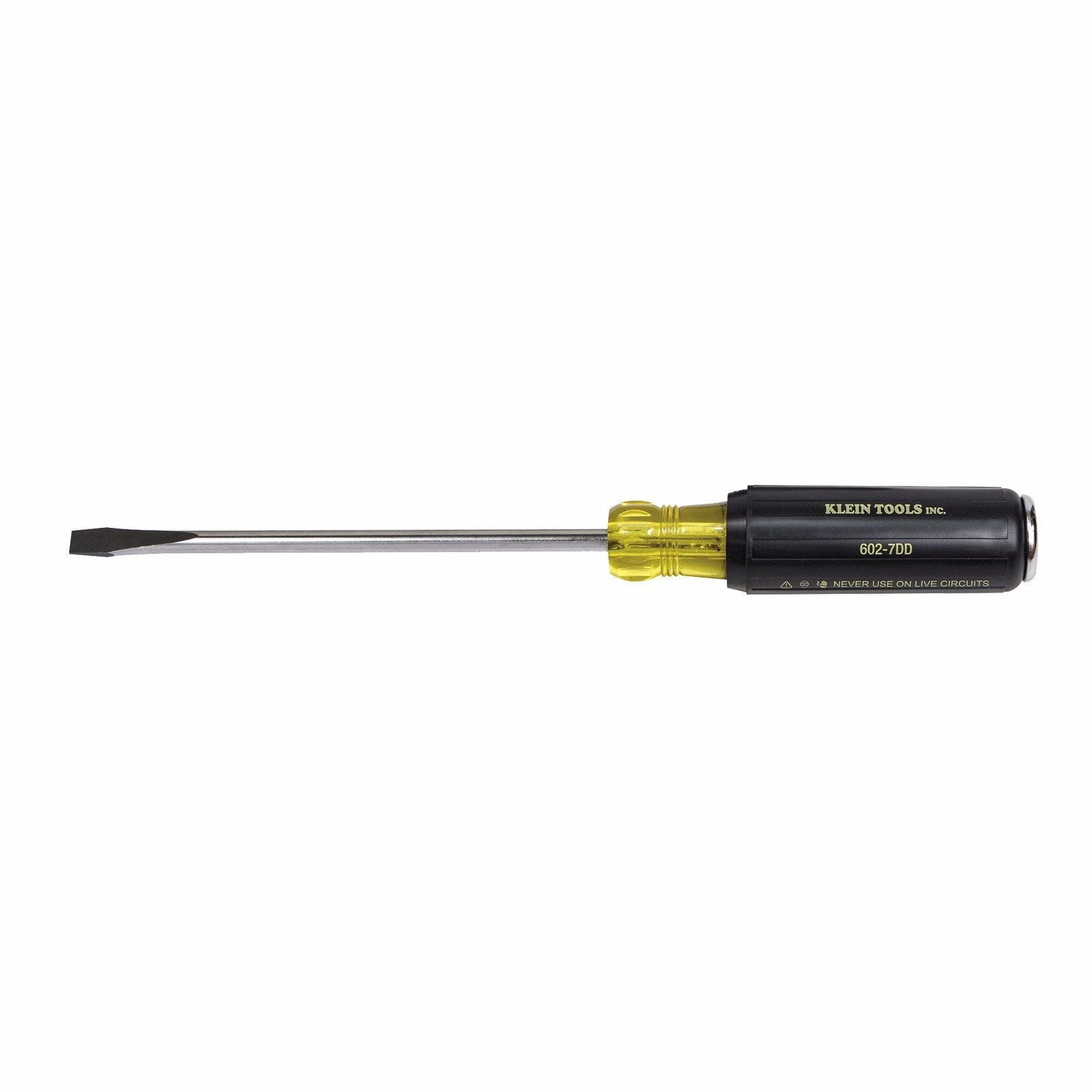 Klein 5/16-Inch Keystone Demolition Driver, 7-Inch Shank - 602-7DD Screwdrivers Klein Tools 