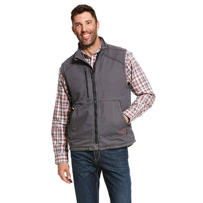 Ariat FR Duralight Stretch Canvas Vest-10037641 Clothing Ariat 