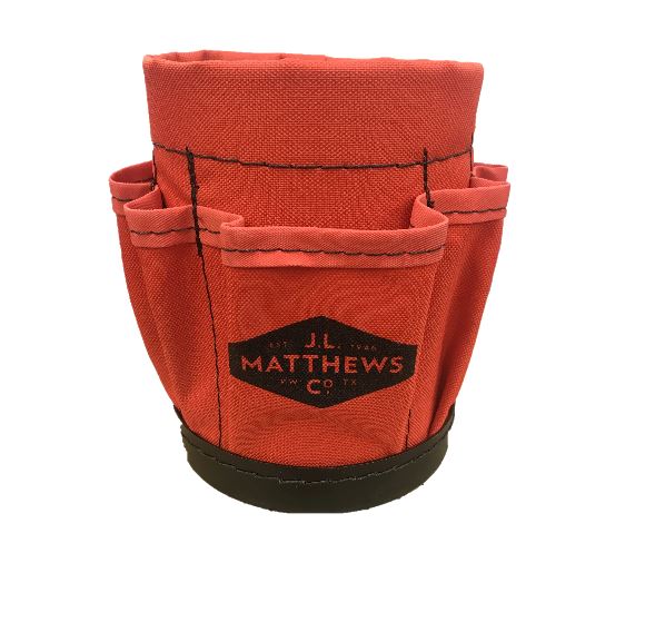 J.L. Matthews Canvas Ditty Bag 30-0 Bags J.L. Matthews Orange 