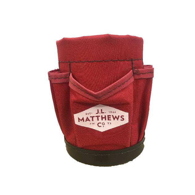 J.L. Matthews Canvas Ditty Bag 30-0 Bags J.L. Matthews Red 