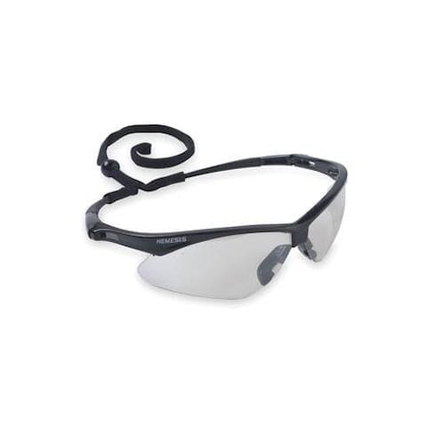 Nemesis Single Lens Safety Glasses Black Frame Glasses- 30196095