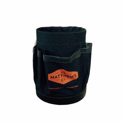 J.L. Matthews Canvas Ditty Bag 30-0 Bags J.L. Matthews Black 