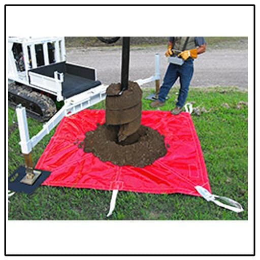 Lewis Manufacturing DirtBall Tarp Jobsite Debris Tarps- RDB