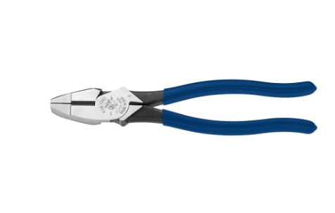 Klein Lineman's Pliers 9-Inch New England Nose Pliers - D213-9NE