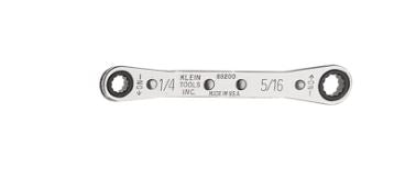 Klein Tools 1/4x5/16-Inch Lineman Wrench Ratcheting Wrench - 68200