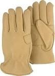 Majestic Drivers Glove A-Grade Elkskin Glove w/Double Palm - 1564