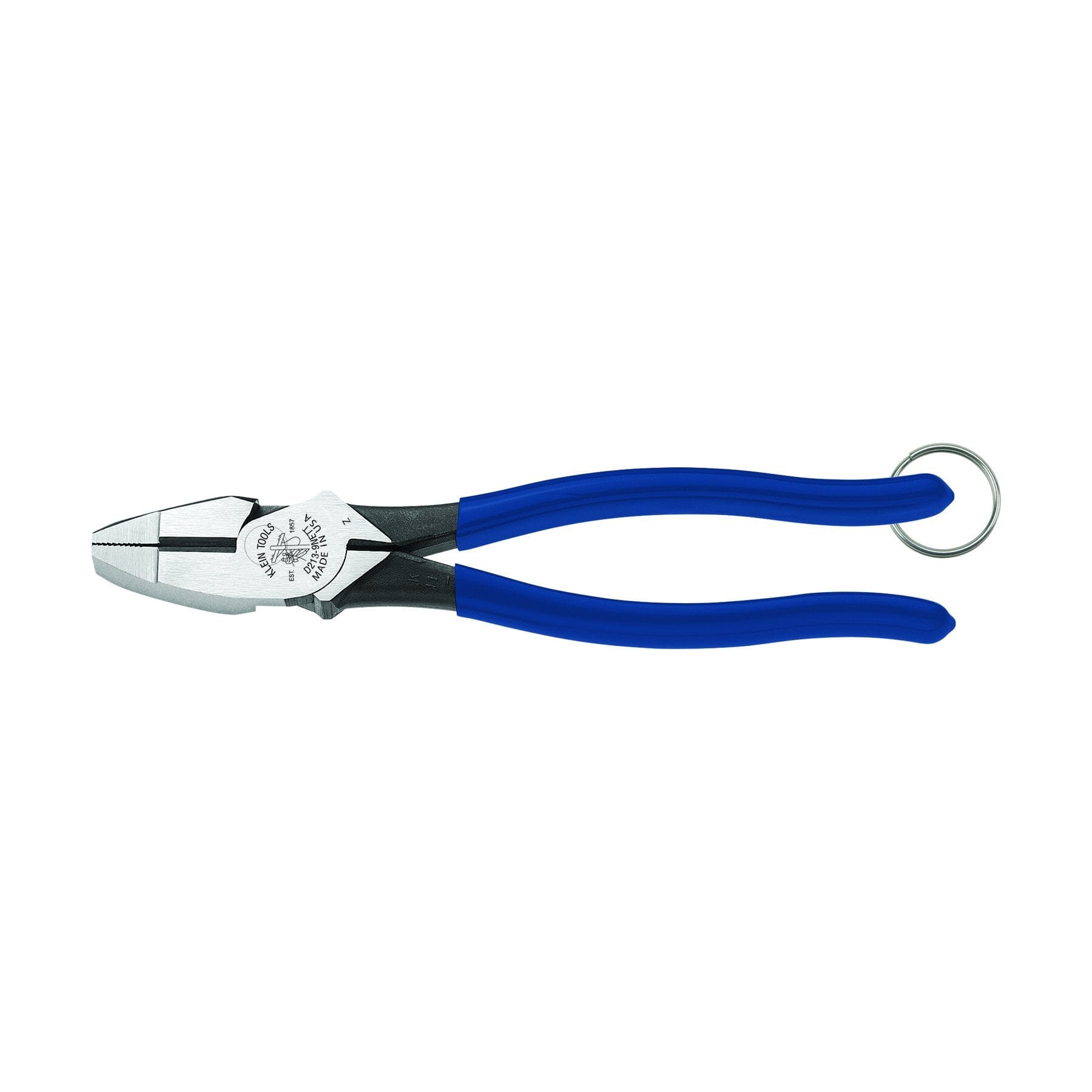 Klein Lineman's Pliers 9-inch with Tether Ring - D213-9NETT 