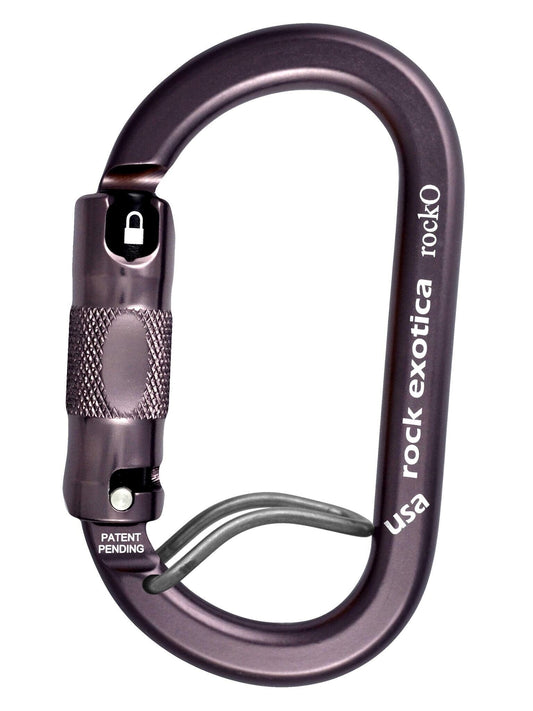 Rock Exotica RockO WireEye Auto-Lock - C3WEA Carabiners and Snaps Rock Exotica 