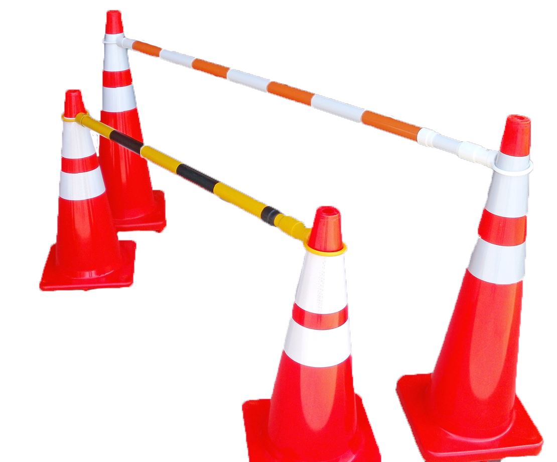 Eastern Metal Barricade Cone Bar - TCB-6-OW Traffic Control Eastern Metal 