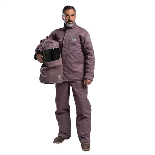 OEL 100 CAL Jacket and Bib-Overall Kit-SwitchGear Hood and Fans- AFW100FL-BJB-S Arc Flash Kit OEL 