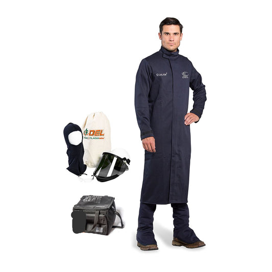 OEL 12 Cal Arc Flash PPE / Coat Kit-HeadGear 