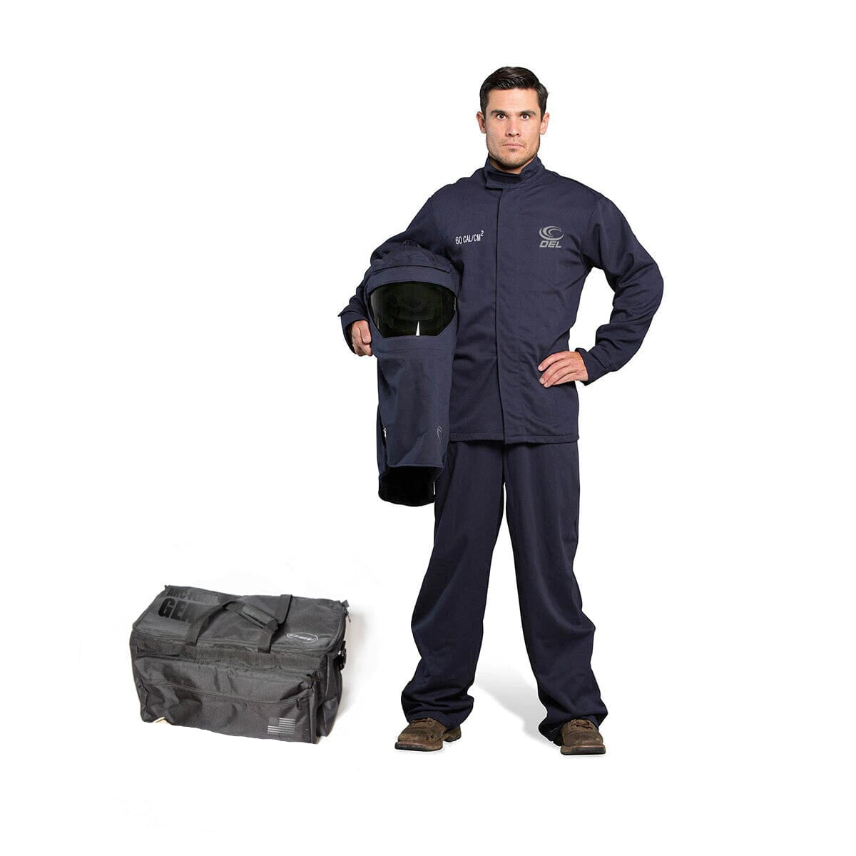 OEL 60 CAL Jacket and Bib-Overall Kit-Switch Gear- AFW60-NJB Arc Flash Kit OEL 