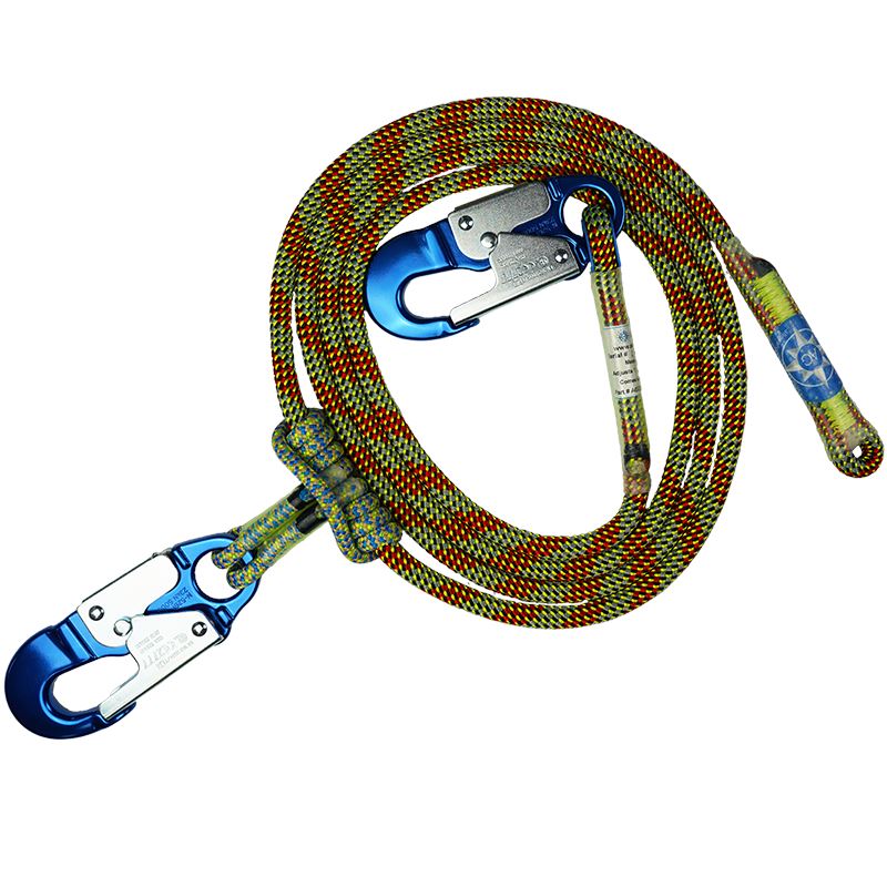 All Gear EZ Adjustable Positioning Lanyard 10' - AGKMC32SP71610SHA Ropes All Gear 