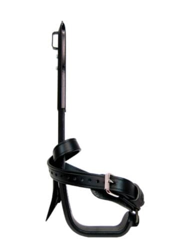 Bashlin Pole Climbers Aluminum Black - BD14BX-1N