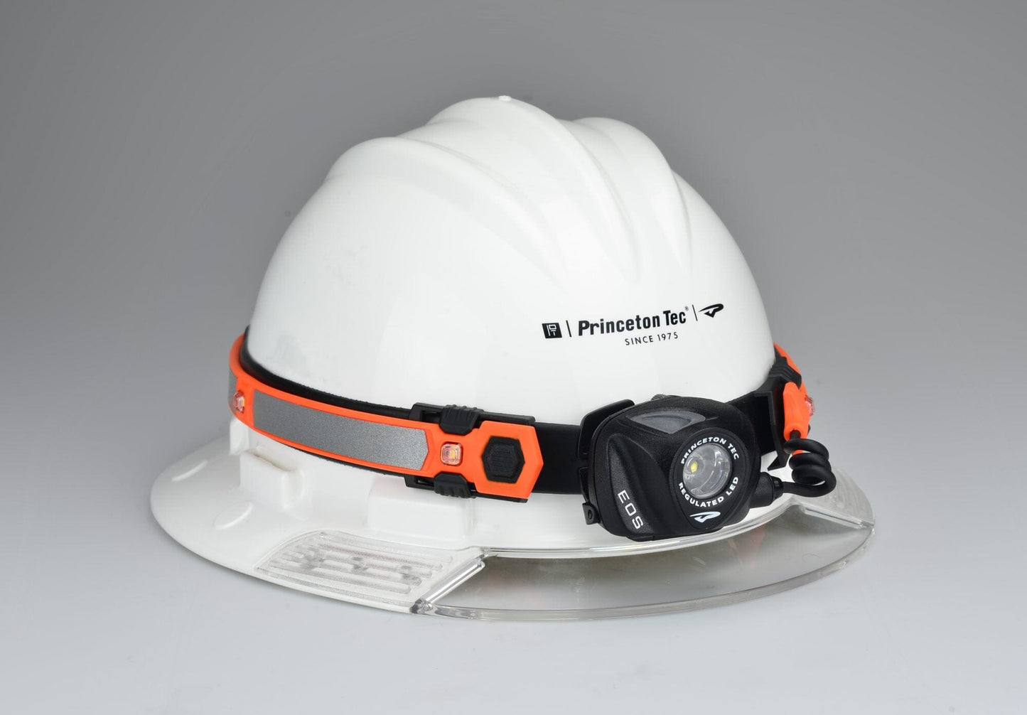 Princeton Headlamp Industrial LED Flashlight Hat Light Black - EOS-360BK