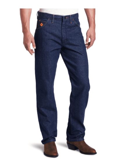 Wrangler Men's Flame Resistant Relaxed Fit Jeans - FR31MWZ Clothing Wrangler 