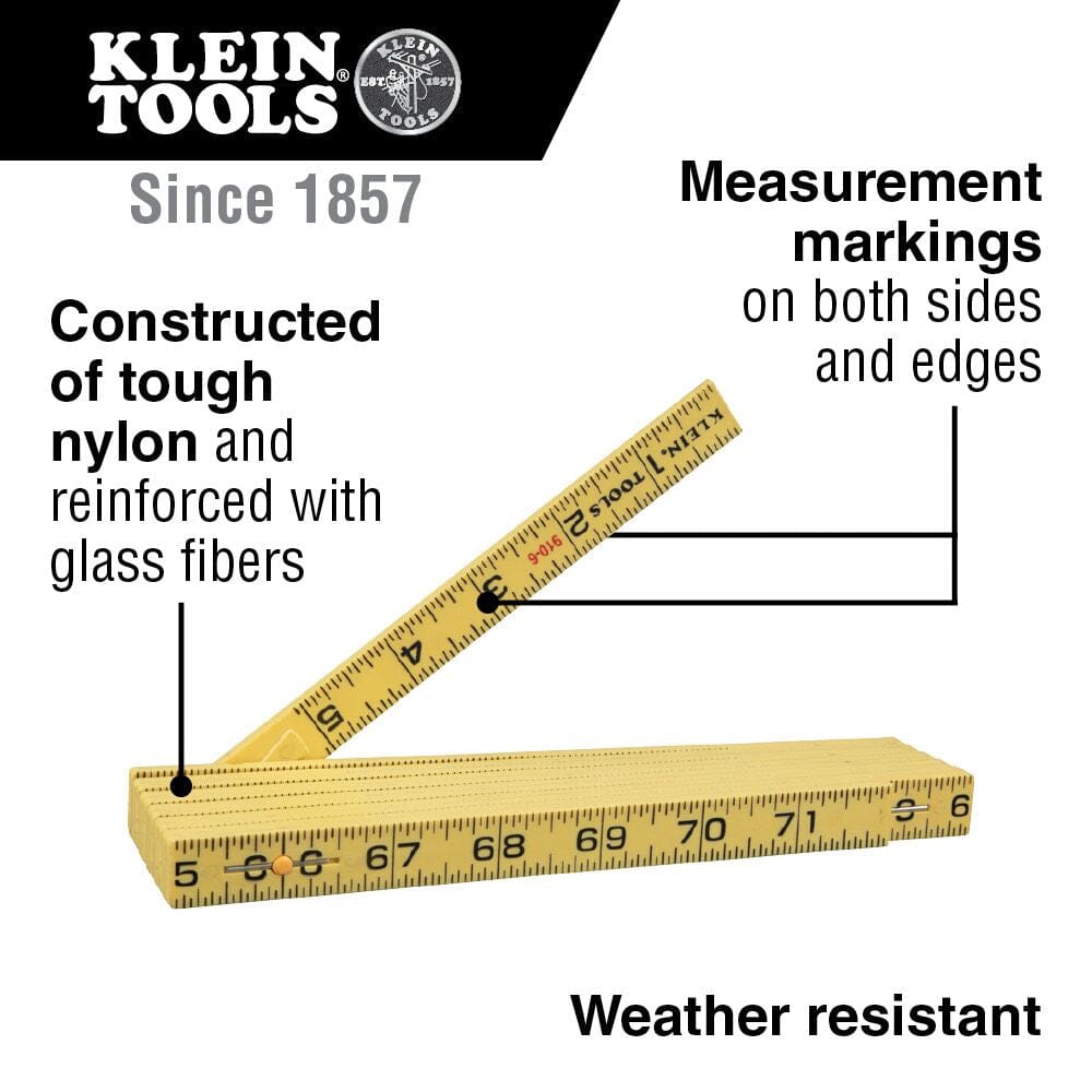 Fiberglass Folding Ruler