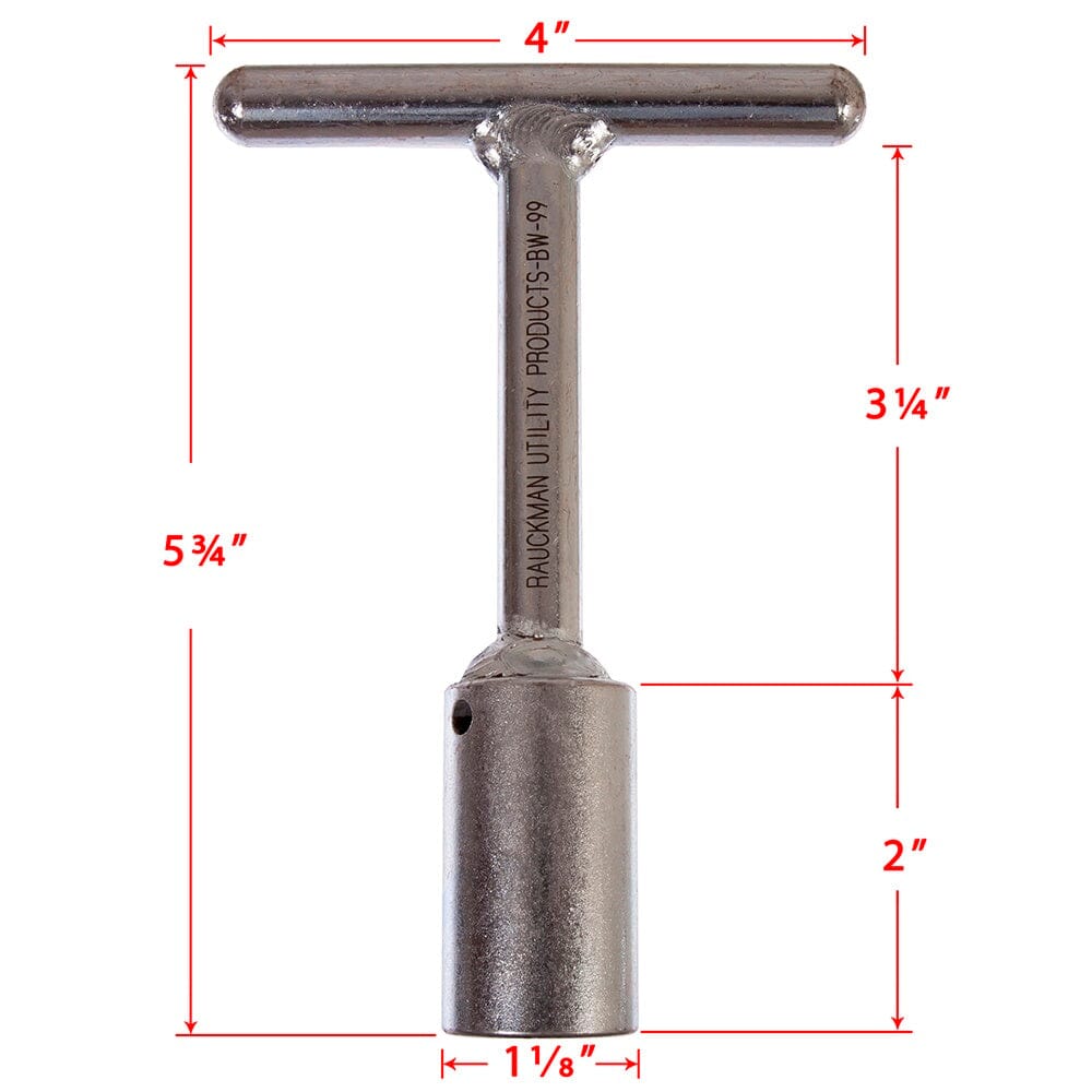 Rauckman T-Handle 3/4" Penta Socket - 2