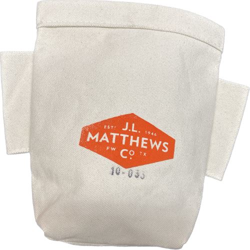 J.L. Matthews Ironworker Canvas Bolt Bag - 10-033 Bags J.L. Matthews 