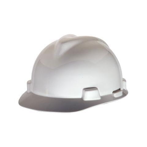 MSA Hard Hat with Ratchet Suspension