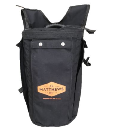 J.L. Matthews Tree Climber Rope Bag - 10TSB-B Bags J.L. Matthews 